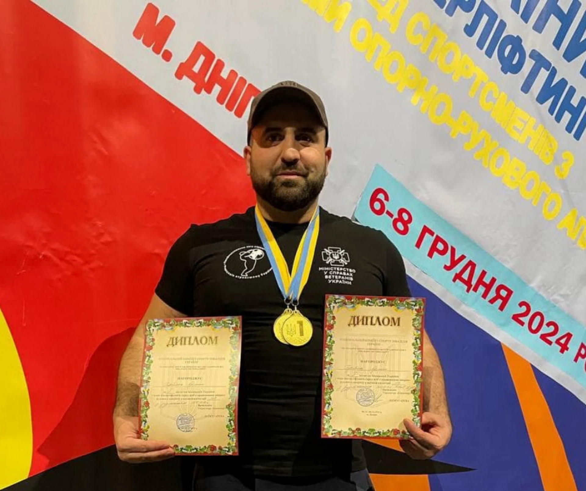 Вінничанин Армен Гарибян виборов «золото» чемпіонату України з пара пауерліфтингу